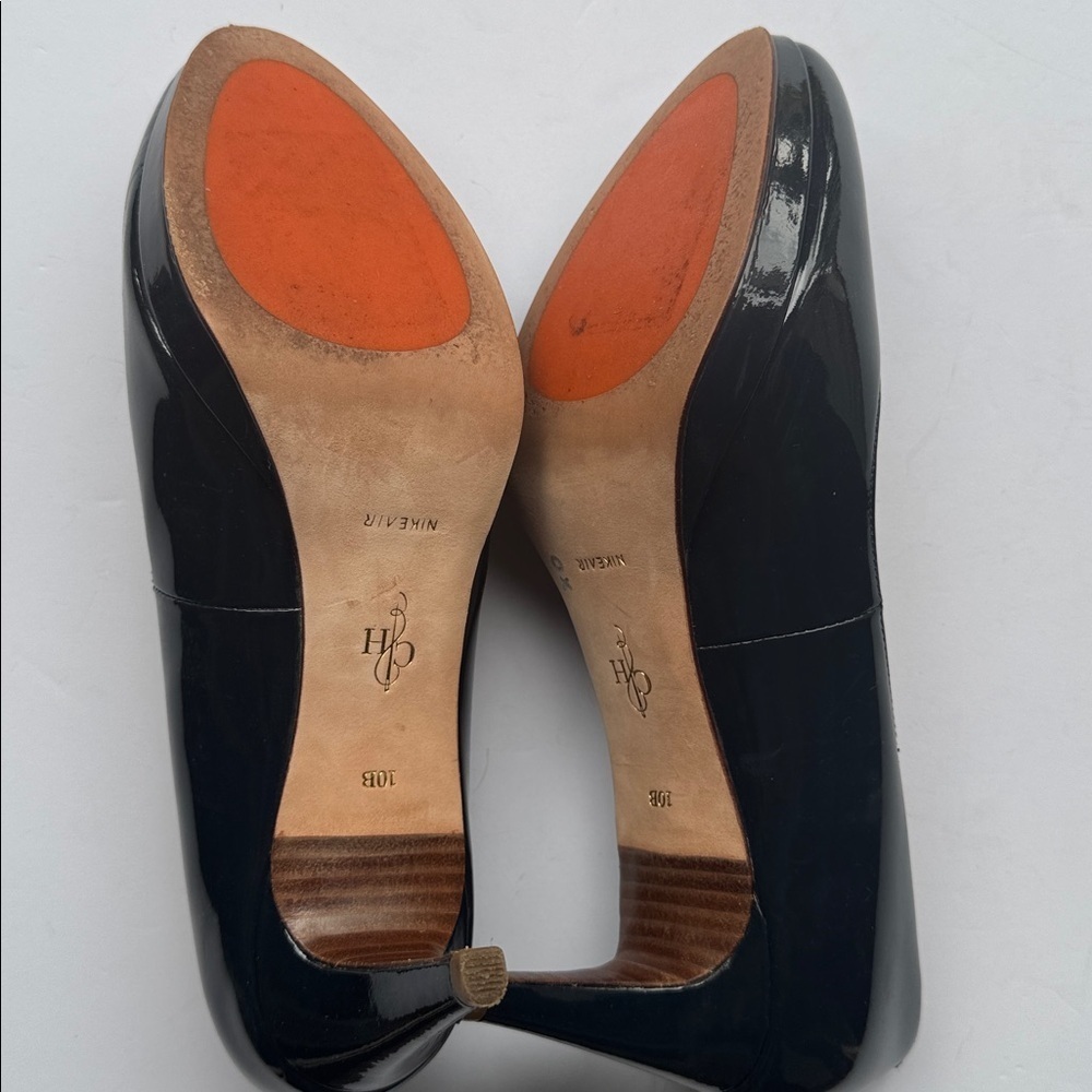 Cole Haan/ Nike Air 3 inch Glossy Blue Heels size 10b - Picture 4 of 7